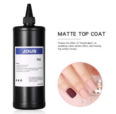 Pebeo PJ-19 Eco-friendly Resin Matte Top Coat No Yellow Soak Gel Custom Logo Long Lasting UV Cure Non-Toxic Nail Art