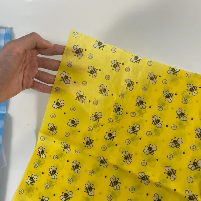 Factory Wholesale High Gsm Korean Wrapping Paper Packaging Paper Roll Tissue Paper Custom logo for Gift