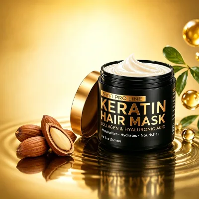Best Selling Keratin Collagen Hair Mask Nourishing Shining and Softening Repair Treatment for Dry Damaged Hair Keratin Hair Mask