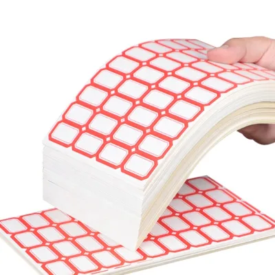 Sticker Paper Glossy Sticker Paper for Inkjet Printer Round Packaging Label 6x4 Thermal Label