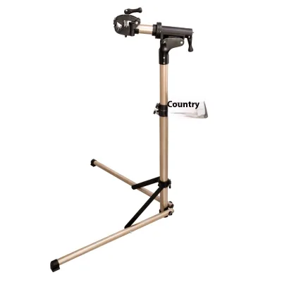 Foldable & Telescopic Bicycle Repair Stand Aluminum Alloy for Mountain Bike & Road Bike Indoor Outdoor Workbench