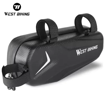 WEST BIKING Waterproof Bicycle Frame Bag Bike Phone Front Frame Bag Bicycle Multifunctional Cycling Road Bicycle Top Tube Bag
