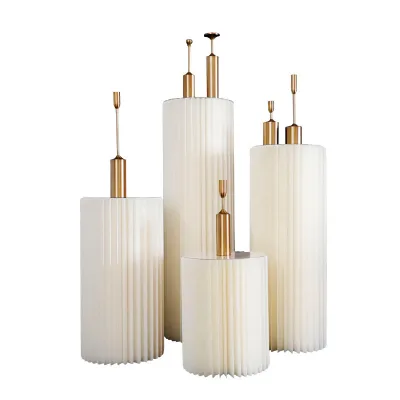 European-style Paper Folding Cylinder Wedding Decoration for Flower and Pastry