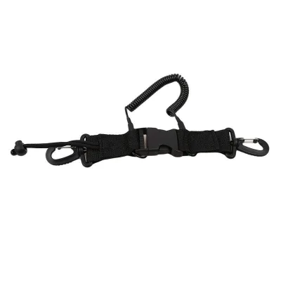 Scuba Diving Anti-lost Lanyard Quick Release Buckle Clips Spring Safty Lanyard for Carring Cameras Dive Under Water