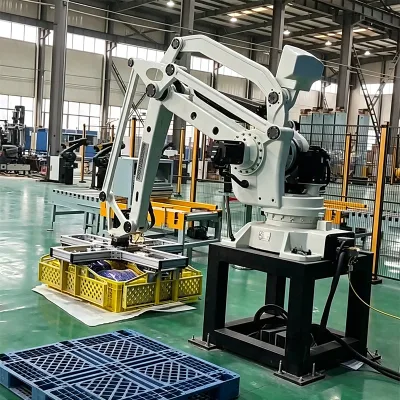 Automatic Depalletizing System with Intelligent Bag Unstacking Robot for Fully Automatic Citric Acid Depalletize