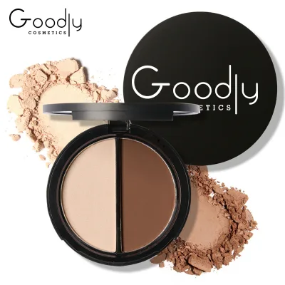 Goodly Cosmetics Shimmer Bronze and Highlighters Powder Makeup Concealer Highlighter CONTOUR & HIGHLIGHT