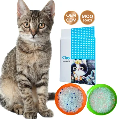 Top Sale Guaranteed Quality Cat Litter Free Samples Blue Silica Gel with Lavender Fragrance Mon Pellets Sustainable Feature