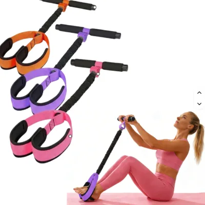 New Arrival 55 LB Durable Heavy Duty Resistance Bands Yoga Fitness Training Auxiliary Pedal Pull Rope Indoor