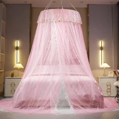 Luxury Circular Mosquito Net Single Door