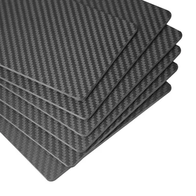 3K Twill Flexible Carbon Fiber Sheet 0.5mm-3mm Thick Carbon Fiber Board