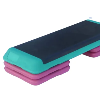 Wholesale PP Material Aerobic Step Platform Custom Logo Square Bench for Home Jumping Board Body Slimming & Strength Training