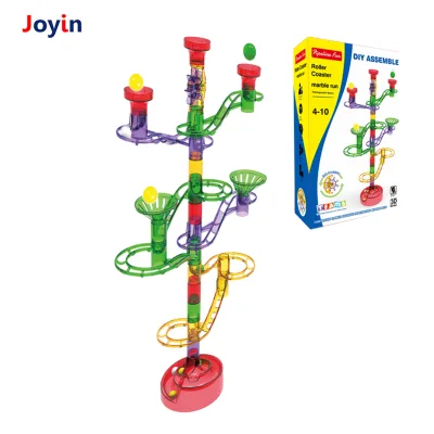 60PCS Marble Run Building Blocks Track Set STEM Construction Maze Toy Educational Gift for Children