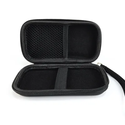 Custom Brand Black EVA Storage Organizer Bag Fashionable Waterproof Shockproof Dustproof Travel Gadget Hand Case for Electronics