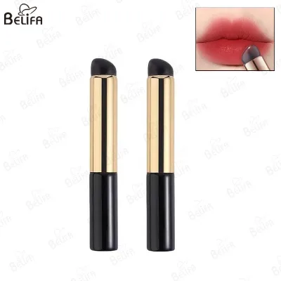 Hot Selling Portable Applying Lipstick Lip Balm Makeup Lip Brush Super Soft Silicone Lip Brush