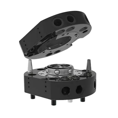 Flexible Pneumatic Robot Quick Changer Coupling Unit Positioning for CNC Lathe Robotic Unloading Loading Automation