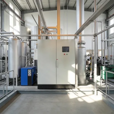 Wobo CO2 Gas Generator Machine 100 Kg/h Fermentation Gas Carbon Dioxide Recycle Unit for Beverage Plant
