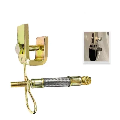 Universal Iron Car Tire Valve Stem Fastener Clip Tire Valve Extension Single Clamp