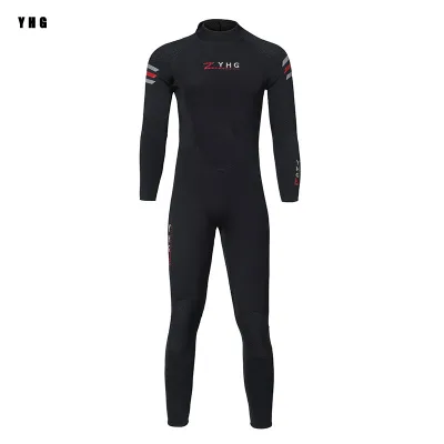 3mm Wetsuit One-piece Sunscreen Men and Women Quick-drying Diving Swimsuit Cold Warm Snorkeling Surfing Jellyfish Suit