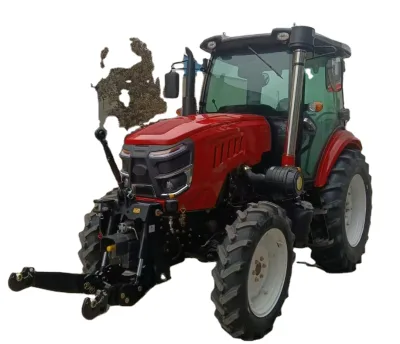 Multifunctional COC EURO V diesel Engine 90HP 4WD Tractor TB 12R+12R 2 Group Valves CAT 2 Gear with Front Lifting Adaptor
