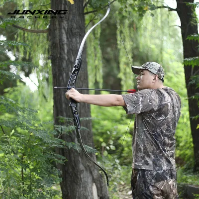 Junxing Jianfeng 21-Inch Competitive Hunting Recurve Bow 6061 Aluminum Alloy CNC Process Light Bow