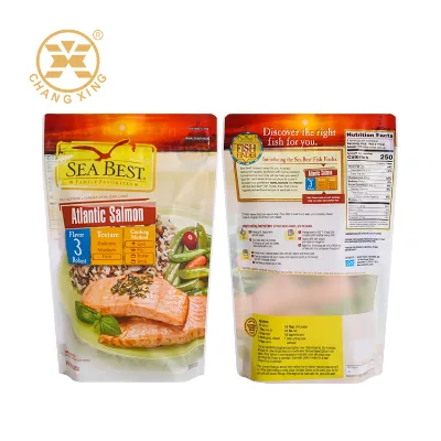 Custom Frozen Food Packaging Bag Food Grade Plastic Bags for Frozen Samousa Meat Steak Dumpling Storage Bag