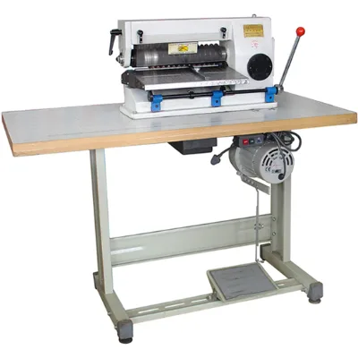 Factory Leather Splitting Machine for Shoes and Bags Upper Leather Strip Cutting Machine