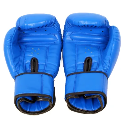 Wholesale PU Leather Boxing Gloves 6oz 8oz Customizable Logo Suede Material Kick Boxing Sport Training Fugar Brand