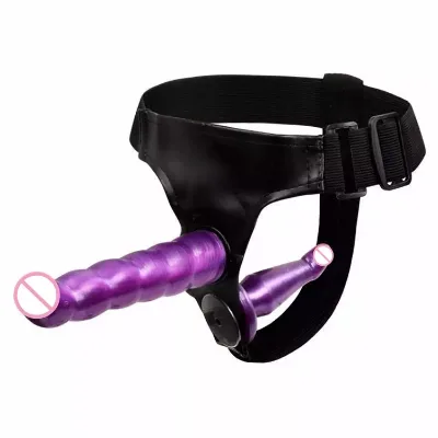 Adjustable Double Wearable Female Strap-on Dildo with Belt for Couples Sex Toys Penis Dildo