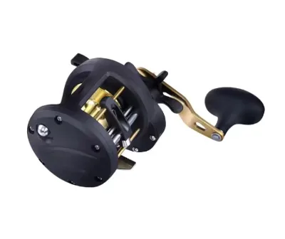 New Left Hand Trolling Baitcasting Fishing Reel Fake Bait Plastic Aluminum Alloy 10 KG Drag Power for Saltwater Deep Sea Ocean