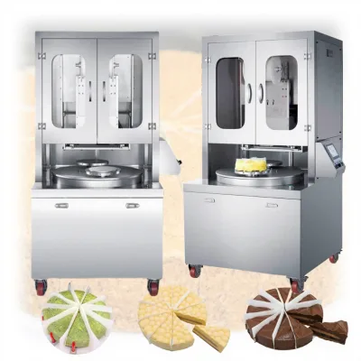 Automatic Ultrasonic Cake Cutting Machine Adjustable Wire Stainless Steel Layer Cake Portion Cutter