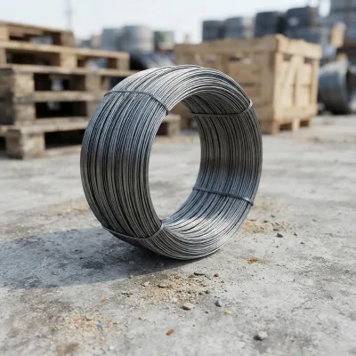 Cold Drawn High Carbon Phosphated Spring Steel Coil Wire Q195 SAE1006 SAE1008 Annealed Black Wire