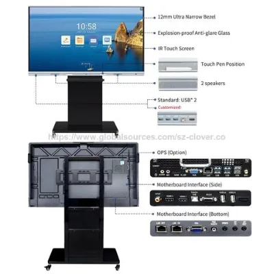 65 75 inches wireless share screen whiteboard interactive clever touch whiteboard interactive smart board for education