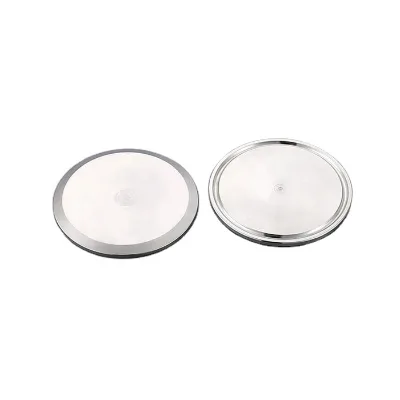 SS304/SS316L Stainless Steel Clamp Ferrule Aomite Gasket End Cap 1.5inch Pressure for Industrial Food Processing Applications