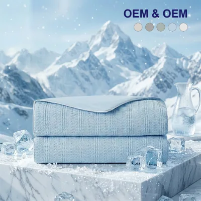 Airy Cooling Waffle Comforter Tactile Texture Reversible Breathable Effortless Boutique Bedding