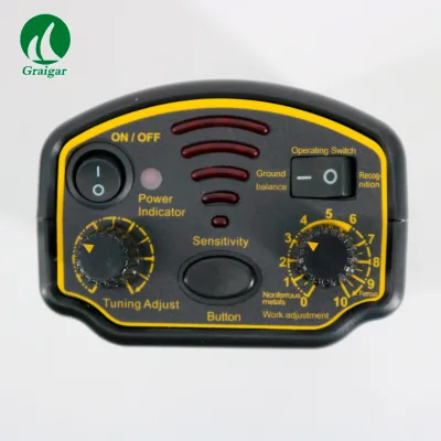 AR944M Metal Detector Main Control Unit, 1.5M Depth Underground Treasure Hunter Controller Spare Part