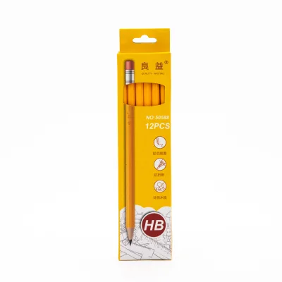 FSC/ISO9001 Certificates High Quality Wood Sketch HB Pencil School&Office Pencil Stationery Set Sketch Standard Pencil Set