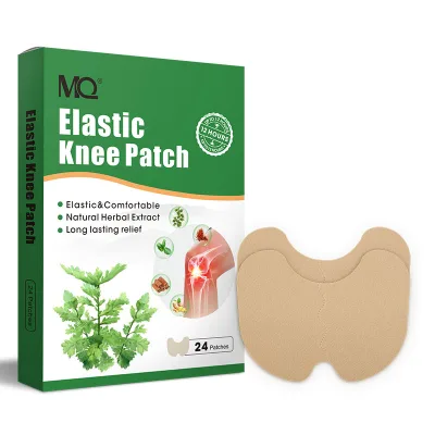 Premium Herbal Healthcare Supplement High Efficient Lightweight and Breathable Elastic Knee Pain Relief Patch