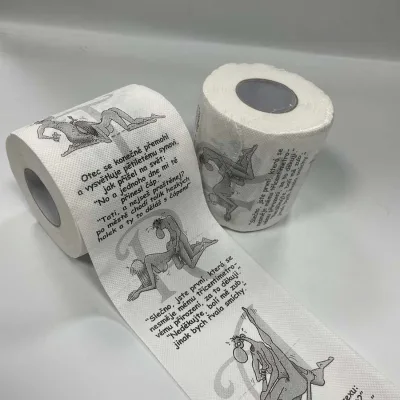 Custom Sexy Kama Sutra Printed Toilet Paper Roll Funny Accessories for Adults Couples
