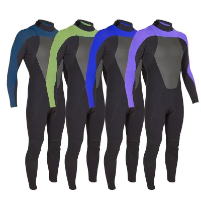 Hight Quality Surfing Wetsuits Plus Size Unisex Full Body One Piece Smooth Skin Neoprene 3MM Thickness Freediving Wetsuit
