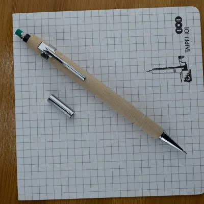 GemFully Stationary and School Supplies Wooded Mechanical Pencil for Children