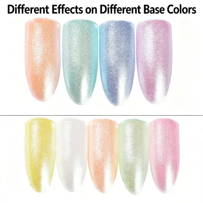 Professional Manicure Pearl Aurora Powder Factory Bulk Supply Competitive Price Flexible Order Quantity