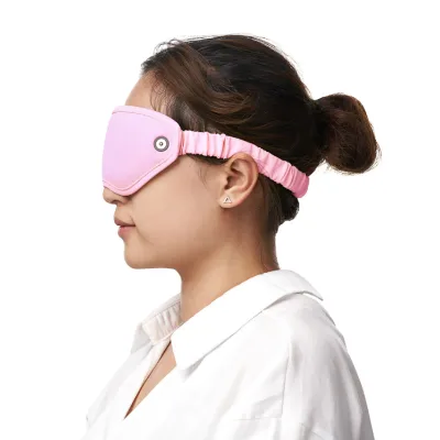 LOGO Custom Graphene FIR Sleeping Massage Eye Mask for Dry Eyes Tired Eyes Dark Circles