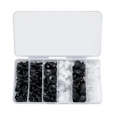 Car Retainer Clips Plastic Fasteners Kit Auto Body Retainer Clips for Bumpers, Car Fender, Door Panel Replacement for Honda