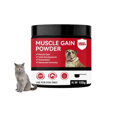 Customization Muscle Dog Protein Supplement Support Immune System Weight Gain Powder for Dogs & Cats
