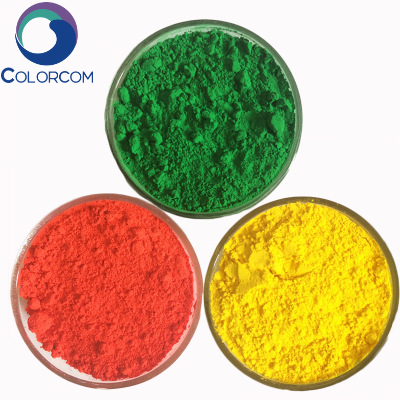 Neon Fluorescent Pigment for High Temperature Plastics Fluorescent Yellow/Red/Green/Blue/Rose/Pink/Violet