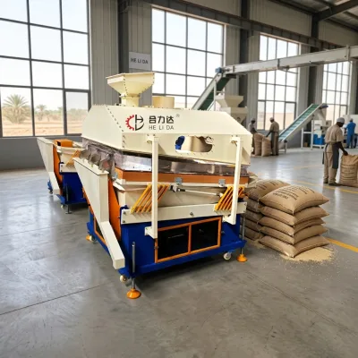 QSC-10 Sesame Peeling Machine Cotton Seed Cleaning Machine