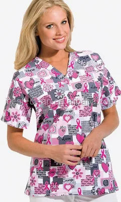 OEM Service Available Patterned Scrubs