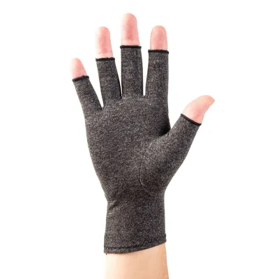 Soft Breathable Half-Finger Pressure Gloves Cross-Border New Outdoor Cycling Gear for Winter Rehabilitation Joint Care Polyester