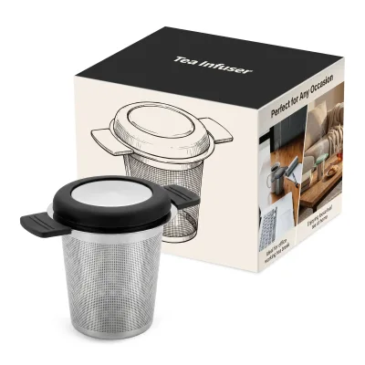 BAMBUS Safe Edible Grade Sieve Piece Food Grade Tea Strainer Rounded Smooth Edge Frequent Daily Tea Filtering Procedures