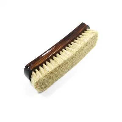 High Quality Wooden Horse Hair Shoe Polish Brush Customa Brush